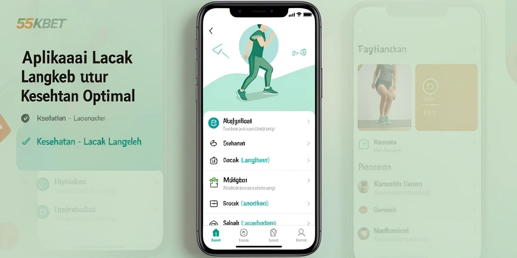 Antarmuka 55KBET menampilkan statistik langkah yang jelas dan menarik.