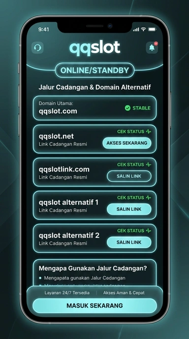 Tampilan link alternatif qqslot